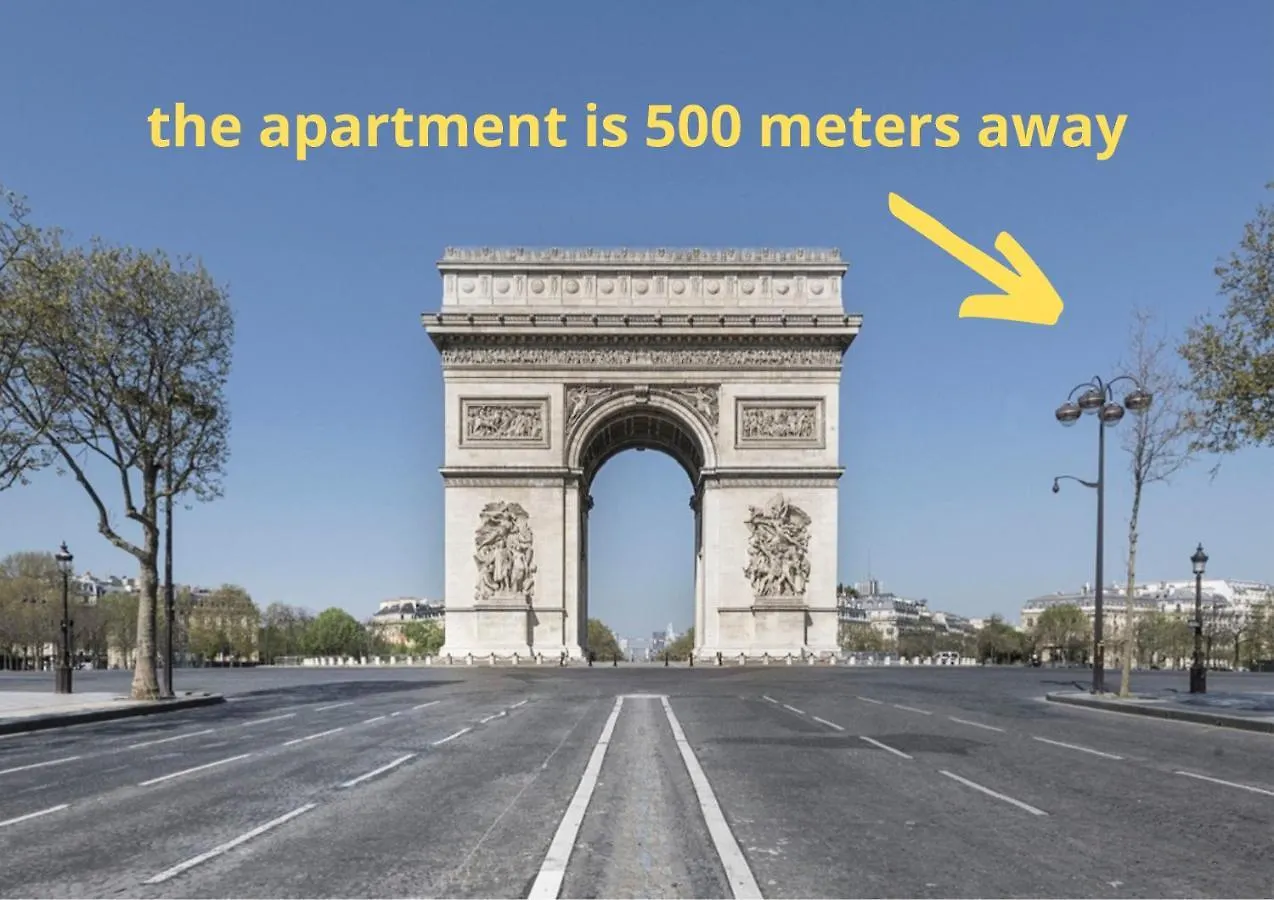 Champs Elysees Apartment 2C Paris