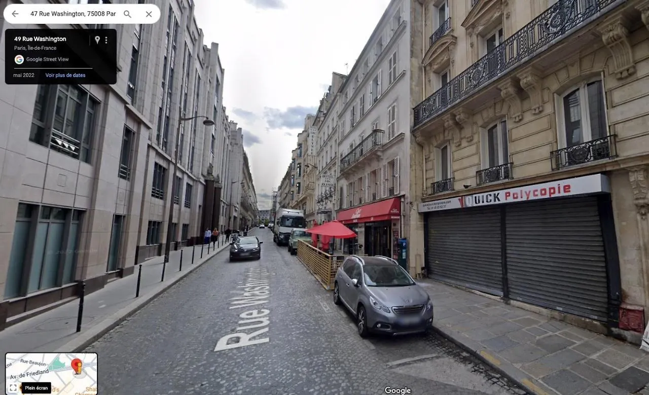 Champs Elysees Apartment 2C Paris